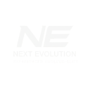 Next Evolution-white logo